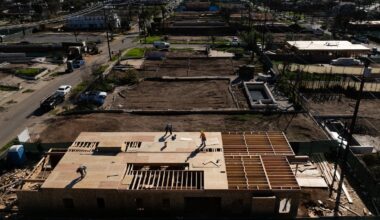 A year after LA wildfires destroyed thousands of homes, fewer than a dozen rebuilt