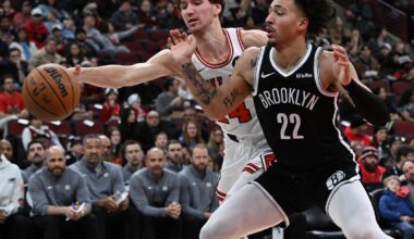 Bulls beat Nets 124-102 to split home-and-home set