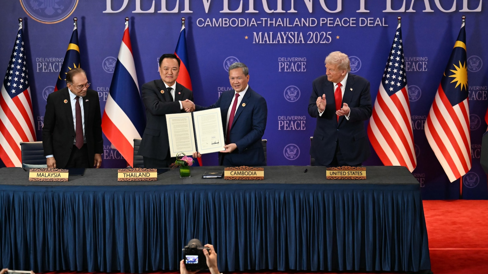 US will provide $45 million in aid to Thailand and Cambodia in a bid to ensure regional stability