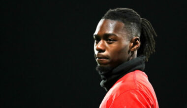 WREXHAM, WALES - OCTOBER 28: Arthur Okonkwo of Wrexham warms up prior to the Carabao Cup Fourth Round match between Wrexham and Cardiff City at Rac...