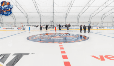 Stadium Series rink build getting huge boost from cool Florida weather, structure