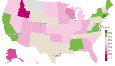 What's the vaccination rate for kindergarteners in your CT town?