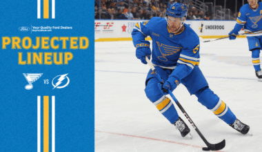 Projected Lineup: Jan. 16 vs. Tampa Bay