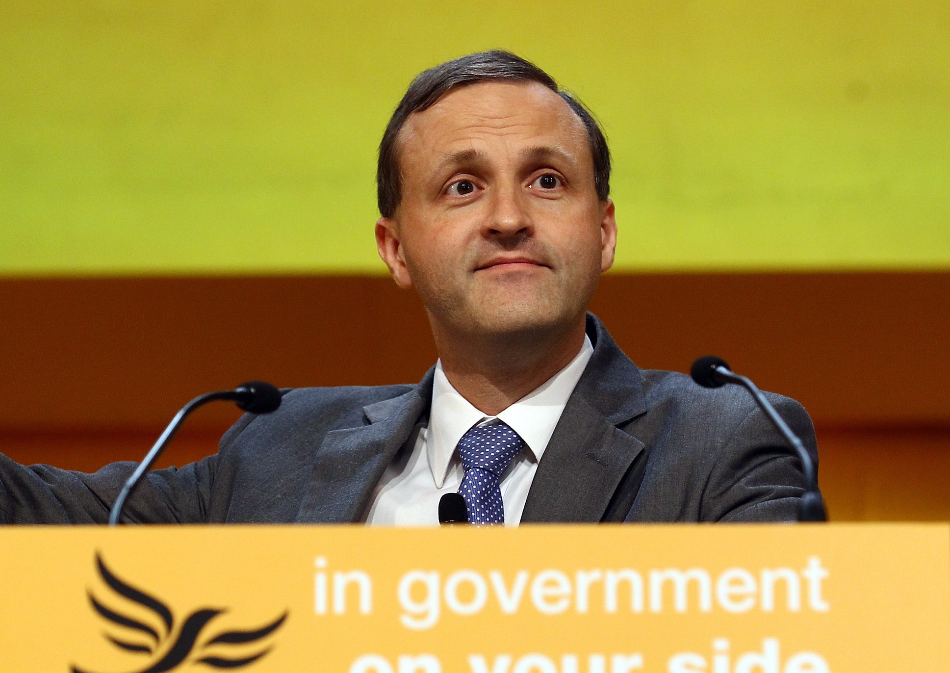 Steve Webb MP speaking at the Liberal Democrat Autumn Conference.