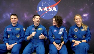 Replacement space station crew, launching ahead of schedule, eager to go