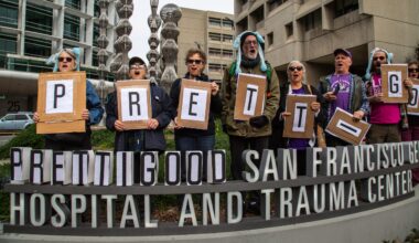 S.F. activists axe Zuckerberg name from hospital in guerrilla protest