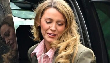 Blake Lively and Justin Baldoni Match in Unexpected Color for Court