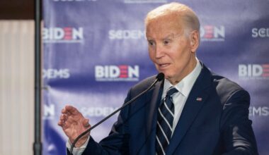 Biden seizes on Trump's sinking favorability in a combative speech in South Carolina