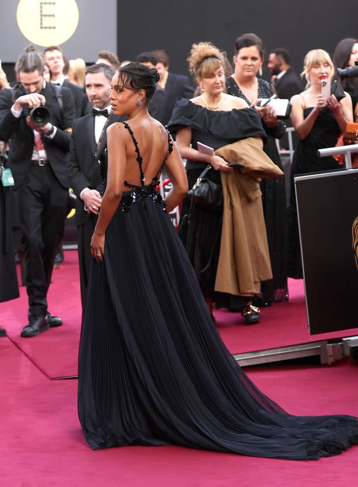 Kerry Washington attends the 2026 EE BAFTA Film Awards at The Royal Festival Hall on February 22, 2026 in London, England Getty Images