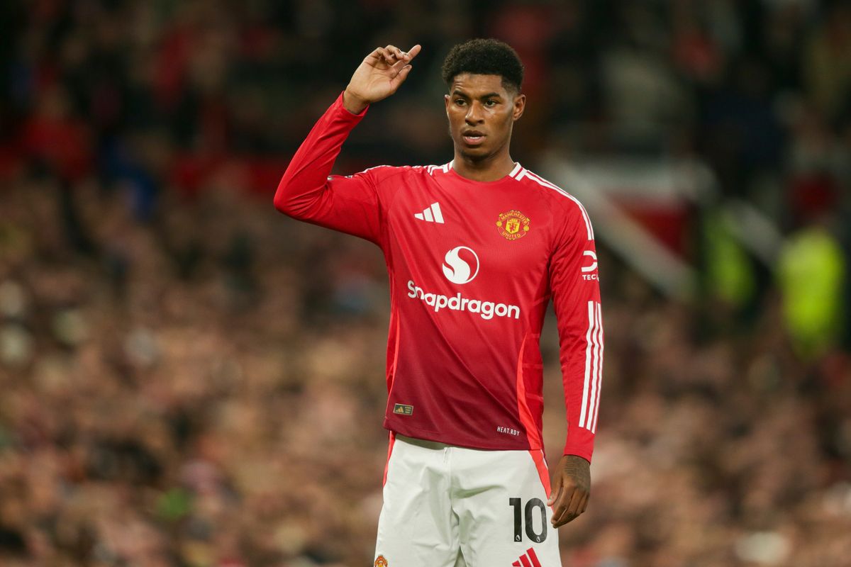 Rashford appeared very unhappy at United before his summer exit