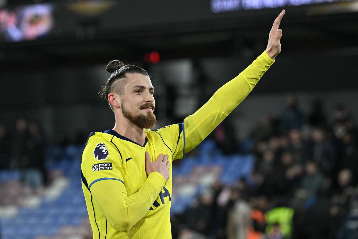 Radu Dragusin during the Premier League match between Crystal Palace and Tottenham Hotspur. 