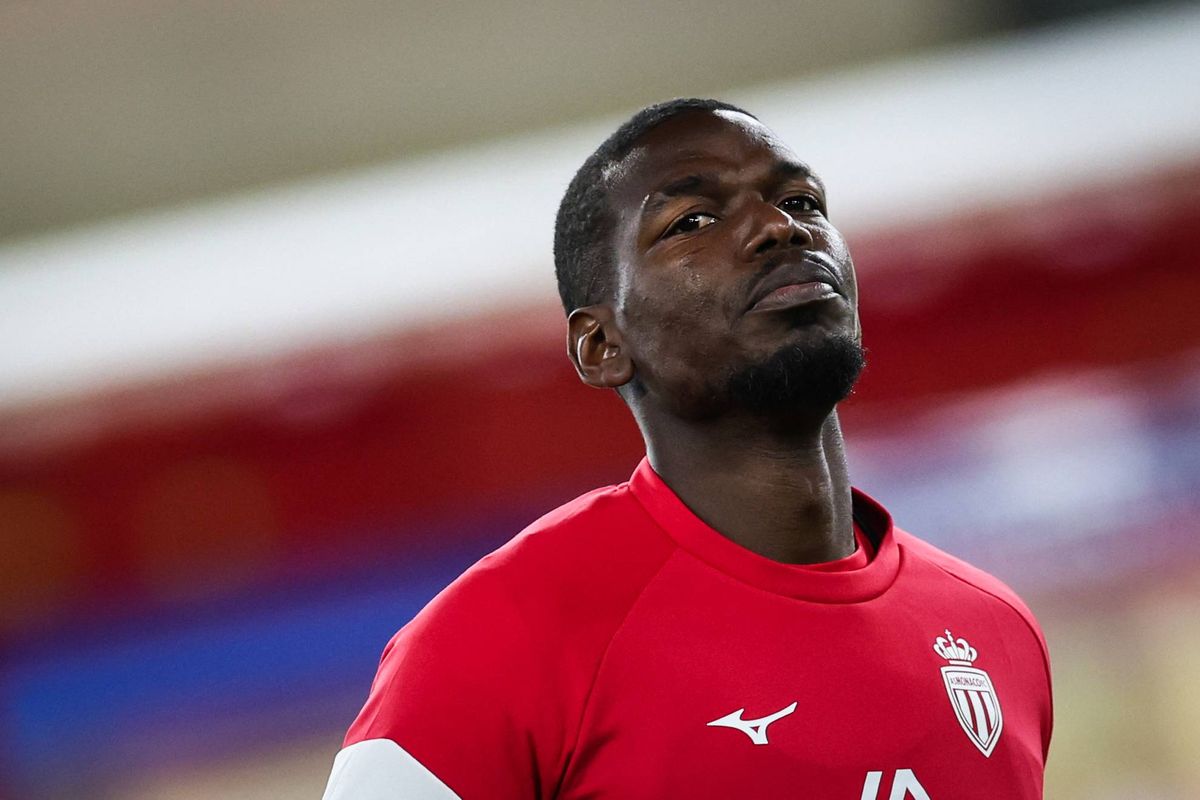 Paul Pogba warms up prior to the UEFA Champions League, league phase, football match between Monaco and Galatasaray.