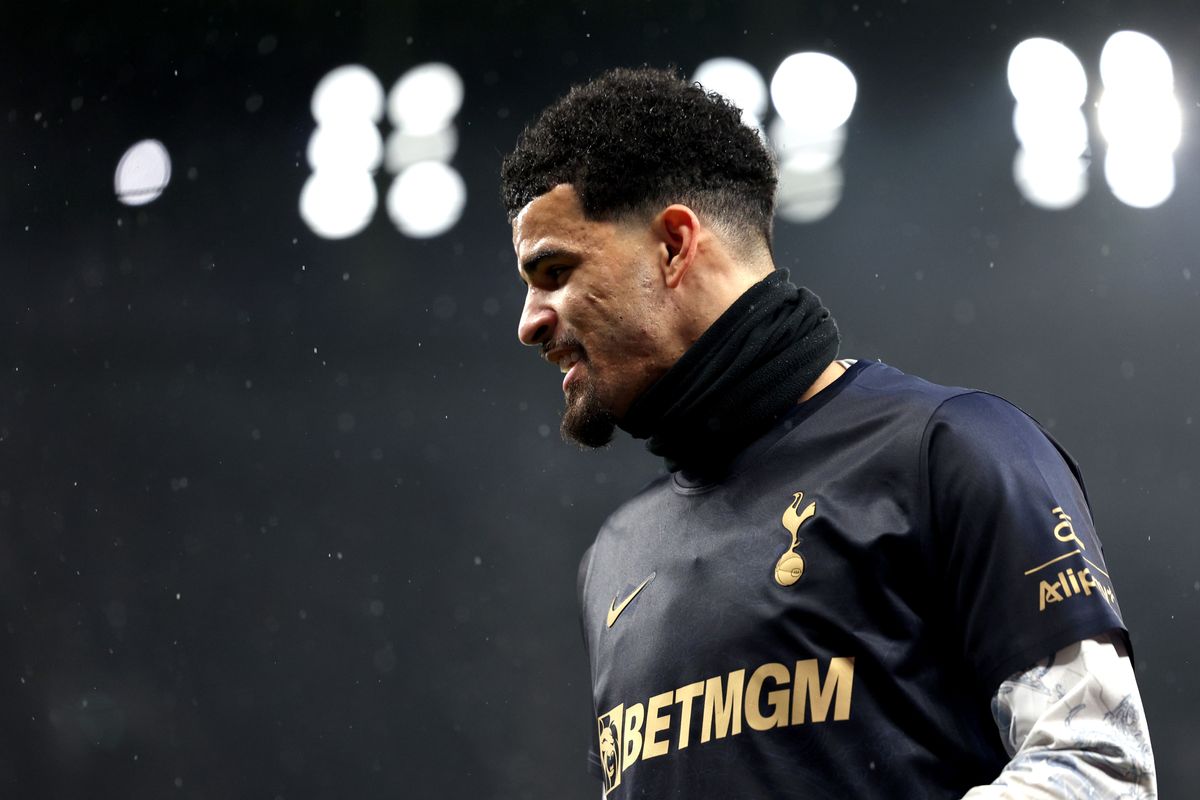 Dominic Solanke will be hoping to be well enough to start for Tottenham Hotspur against Arsenal on Sunday