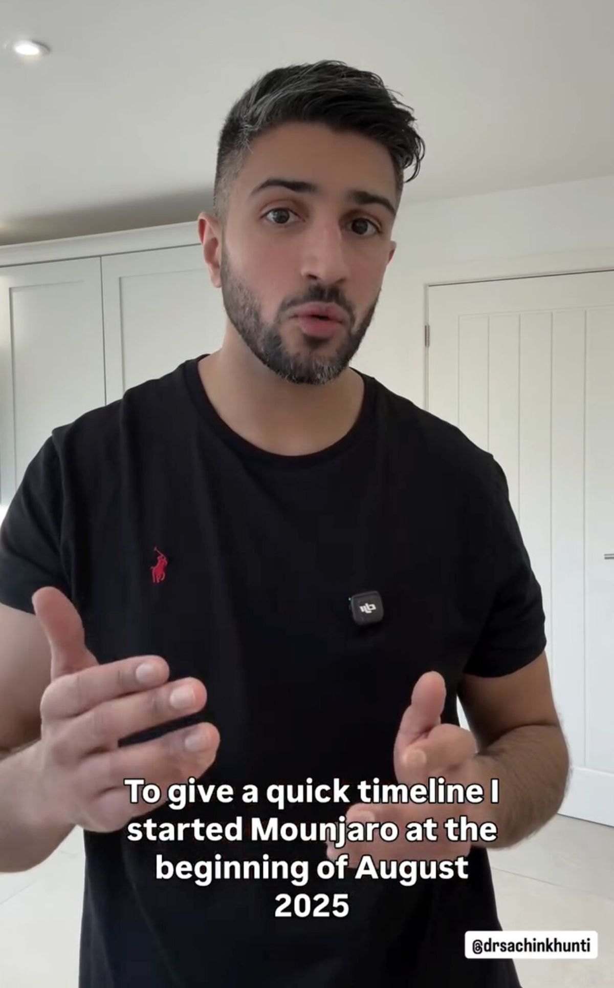 Dr Sachin Khunti talks about his experience with Mounjaro (Jam Press)