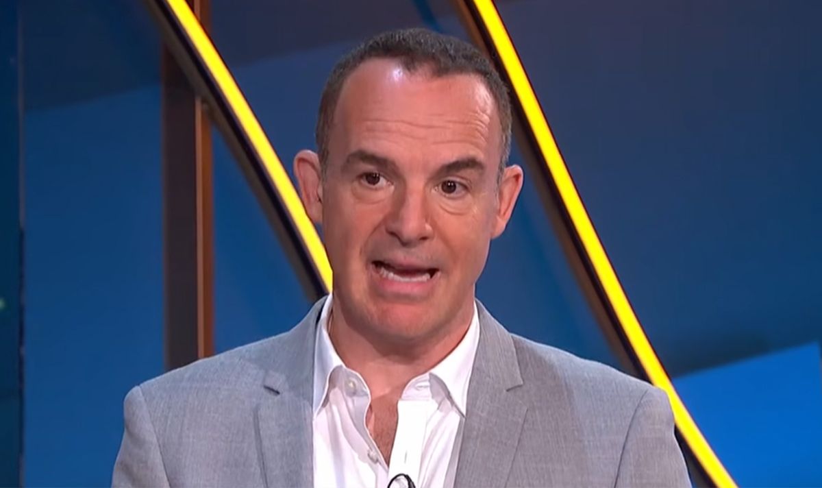 Martin Lewis speaking on ITV