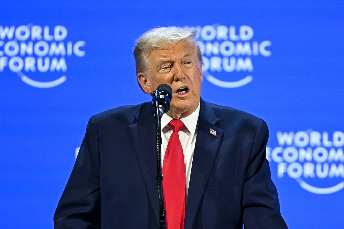 Donald Trump at the World Economic Forum