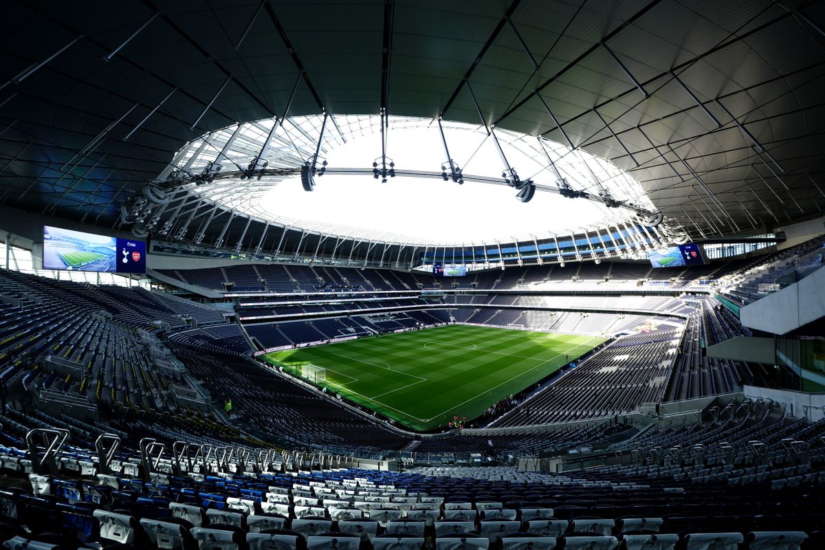 A general view of the Tottenham Hotspur Stadium