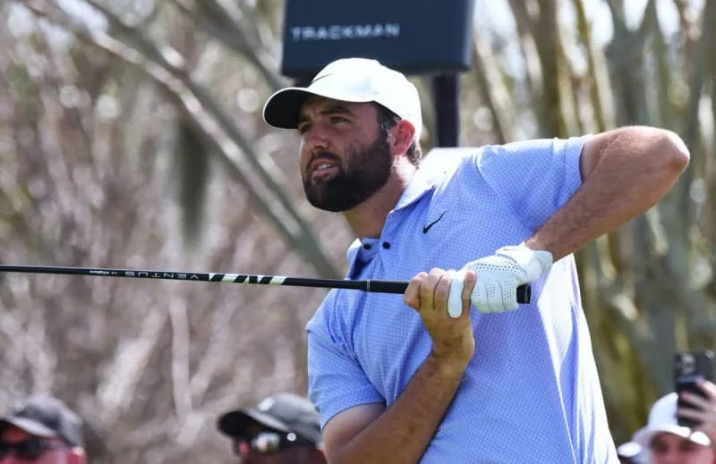 Scottie Scheffler Wins Arnold Palmer Invitational in Orlando – 10 Mar 2024 Scottie Scheffler of the United States hits a tee shot on the tenth hole during the final round of the Arnold Palmer Invitational at the Arnold Palmer Bay Hill Golf Course in Orlando. Scheffler won the tournament with a five-shot victory. Orlando United States Copyright: xPaulxHennessyx/xSOPAxImagesx 03102024_PHH_API_01