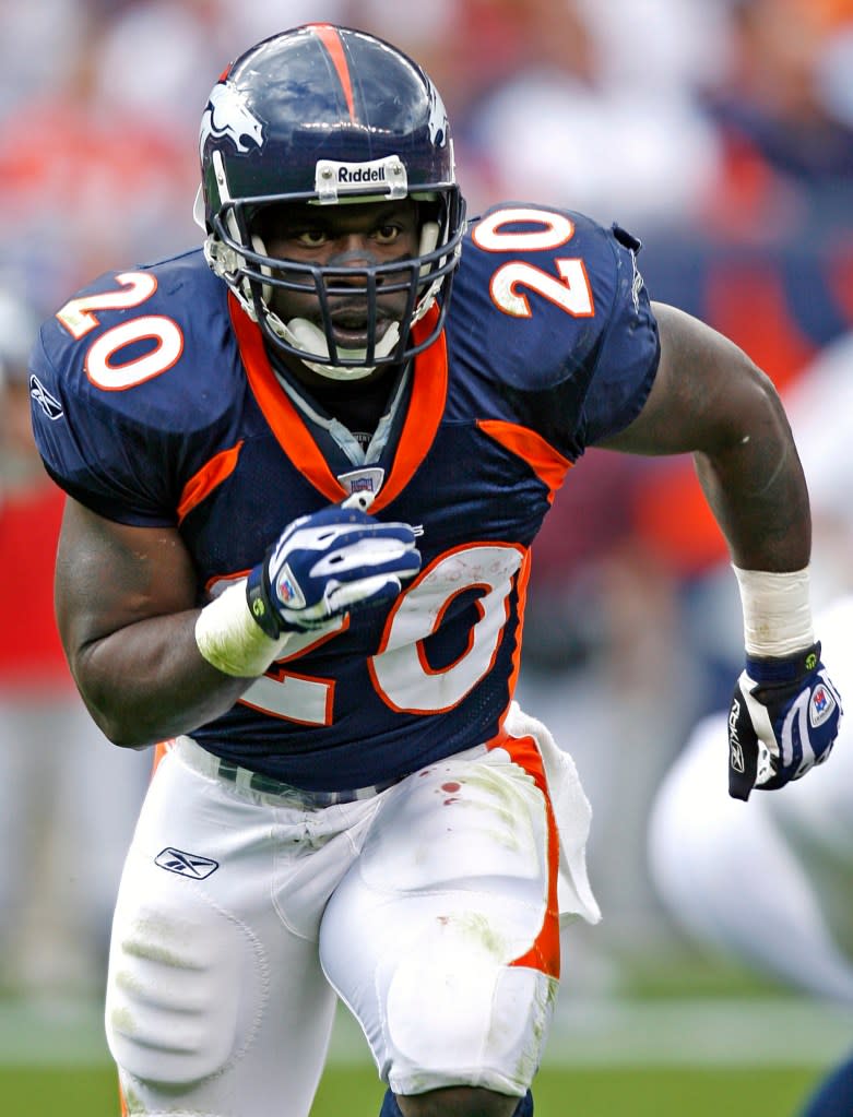 Travis Henry, 47, formerly of the Buffalo Bills, Tennessee Titans and Denver Broncos, was pardoned of his cocaine-trafficking conviction. UPI