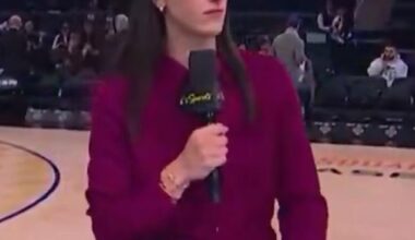 Caitlin Clark looked visibly annoyed by a comparison made by one of her NBC colleagues