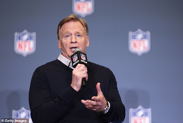 NFL chief Roger Goodell addresses Bad Bunny's scathing ICE criticism at the Grammys days before his Super Bowl show