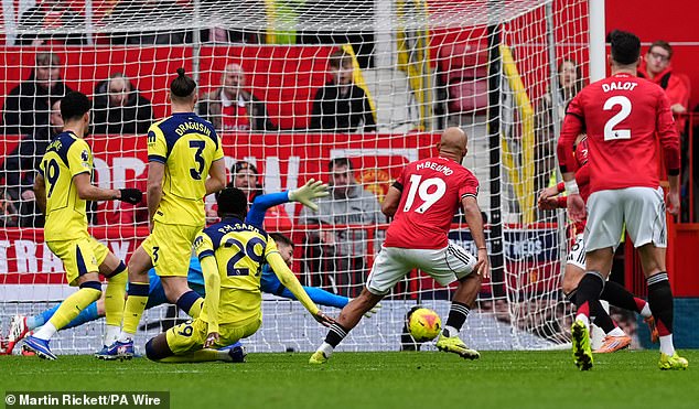 Jonny Evans was the brains behind Bryan Mbeumo scoring from a clever corner routine against Tottenham