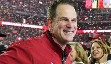 Indiana football coach Curt Cignetti is now tied as the highest-paid coach in college football