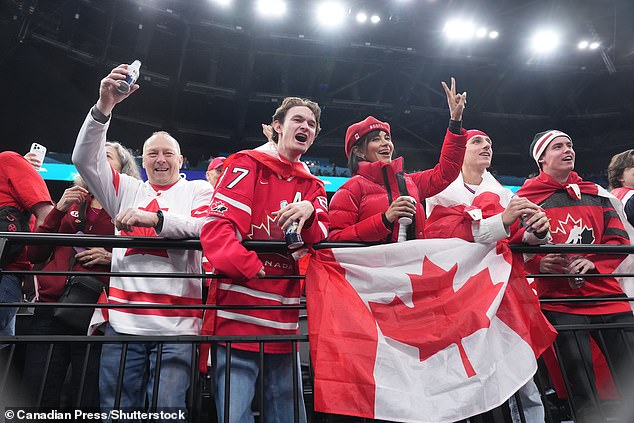 Canada fans were still fired up for the game despite the bad news before it started