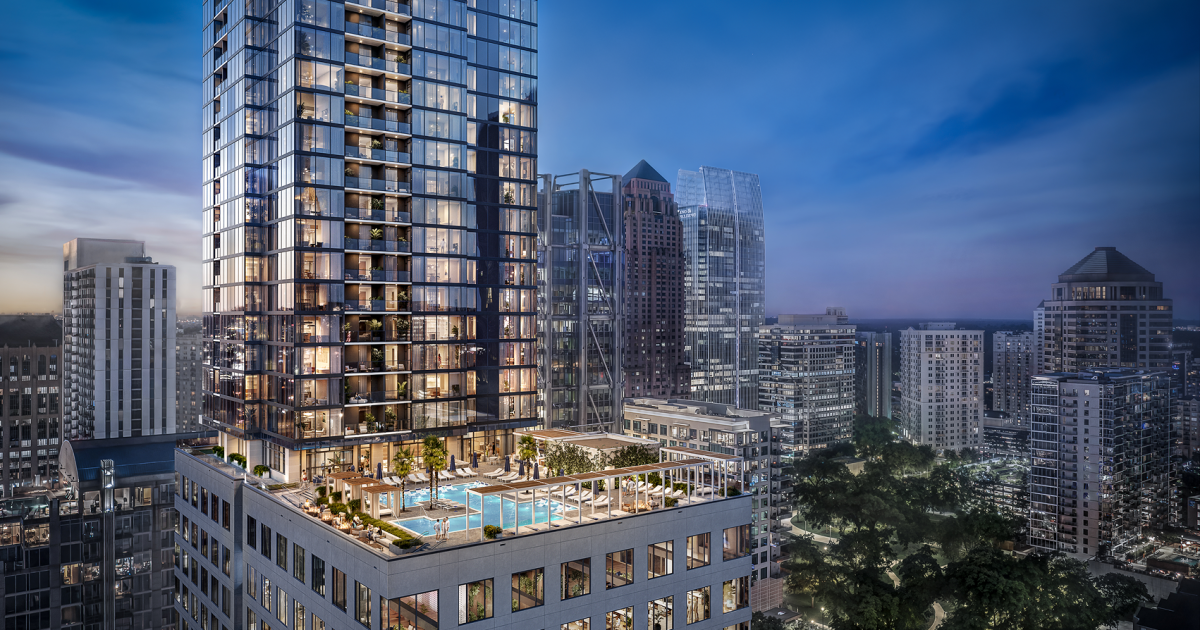Images: Atlanta’s tallest residential skyscraper has a name, fresh visuals