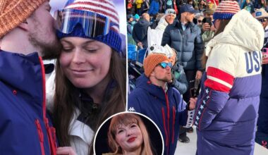 Taylor Swift comments on Breezy Johnson's engagement