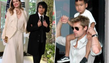 Angelina Jolie and Brad Pitt's son Maddox drops dad's famous last name