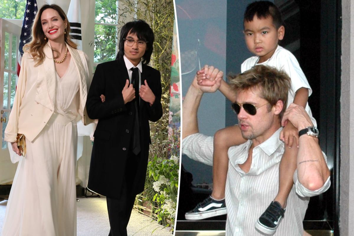 Angelina Jolie and Brad Pitt's son Maddox drops dad's famous last name