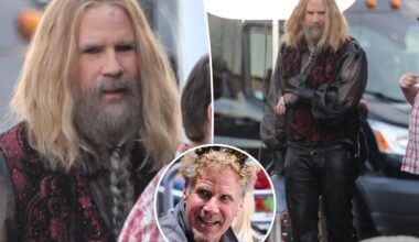 Comedy legend looks unrecognizable on set of new film
