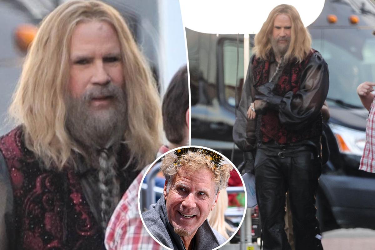 Comedy legend looks unrecognizable on set of new film