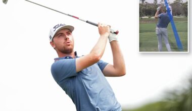 PGA Tour golfer Ryan Gerard hits bird with tee shot in Florida