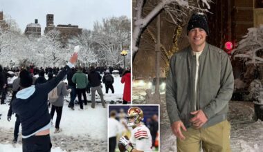 49ers' Mac Jones attended viral snowball fight in NYC