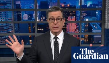 Colbert on Trump’s Epstein ties: ‘Apparently he does not know the meaning of exonerated’ | Late-night TV roundup