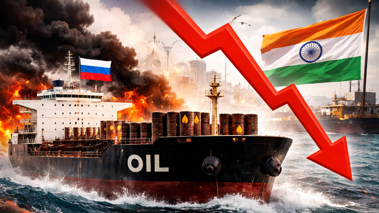 Why Russian Oil Shipments To India Dropped To A 10-Month Low In December 2025 | Economy