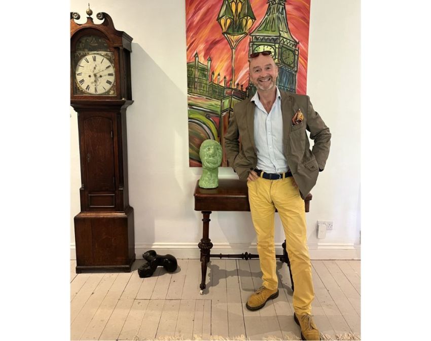BBC TV antiques presenter David Harper