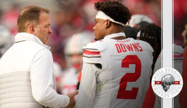 Ross Bjork and Caleb Downs