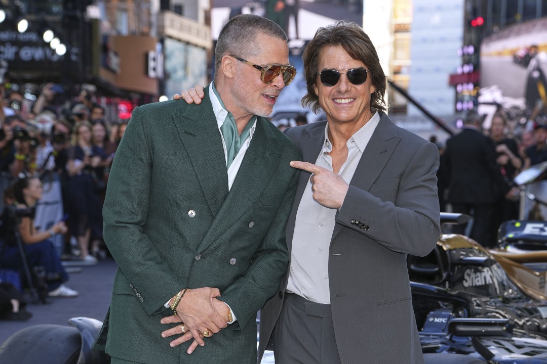 Hollywood Nervously Eyes a Phony Pitt-Cruise Clip