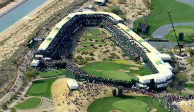 How many people are at TPC Scottsdale?