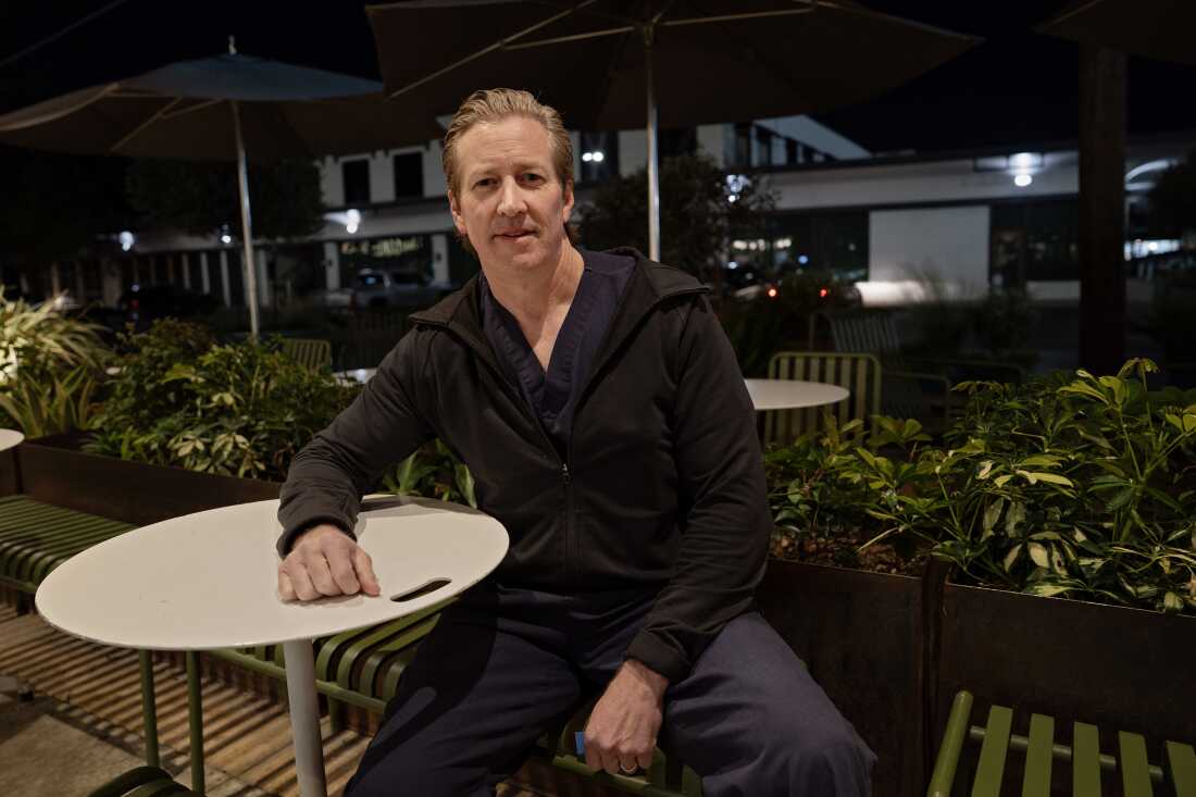 Clay Duncan poses for a portrait on January 14, 2026, at Rice Village in Houston, Texas. Duncan, who works in the medical device industry, is very happy with Trump's second term. He says the intervention in Venezuela is a message to other countries: When you push the American people to a certain point, were going to take action.