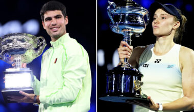 Australian Open 2026: Rule set to change as Carlos Alcaraz and Elena Rybakina lose $3.7m of prize money