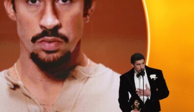 Bad Bunny’s historic Grammy win delivers a powerful message to Trump’s divided America