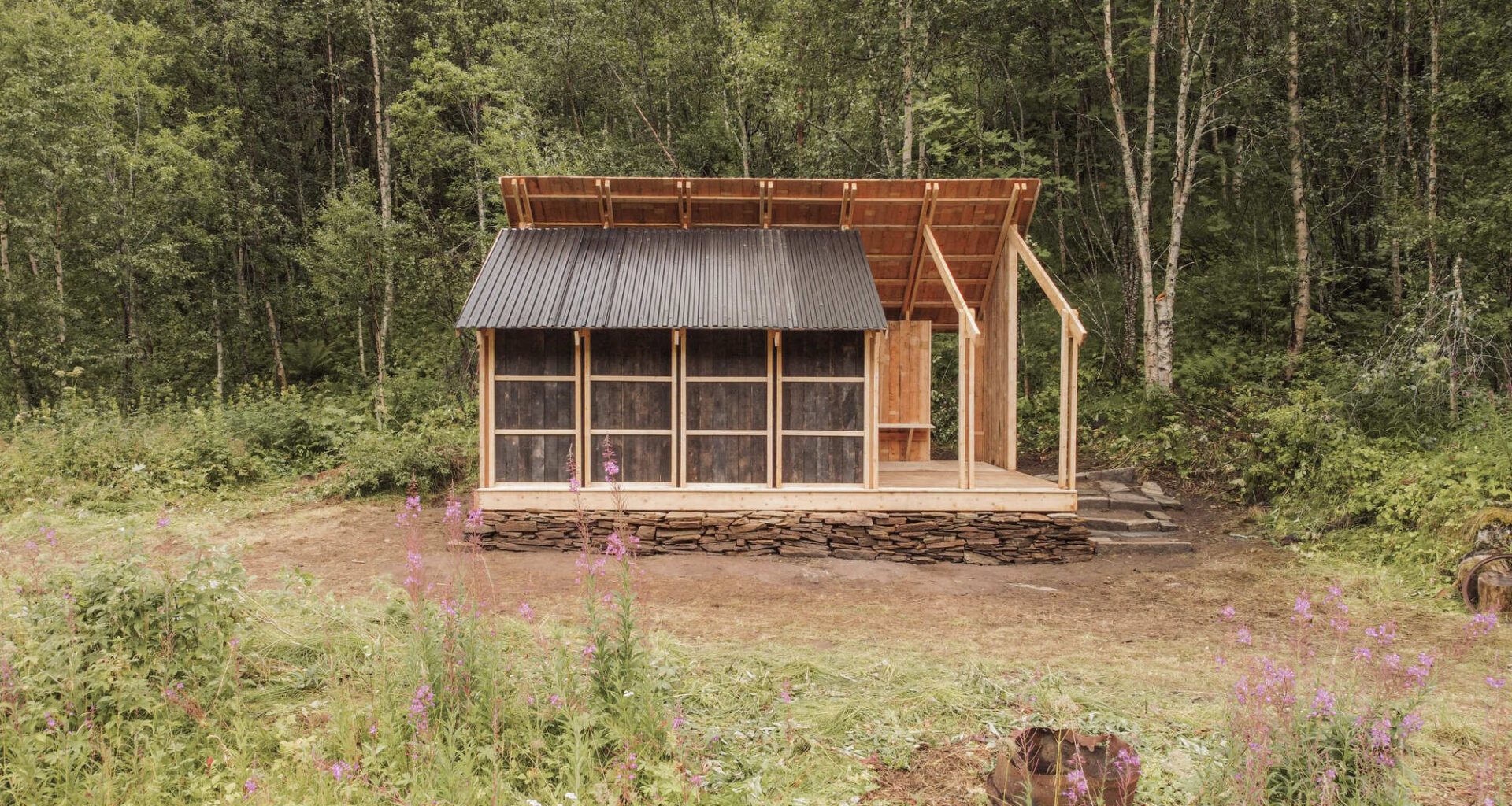 Fireplace Shelter - Gløde / MA/CO - Matières Communes