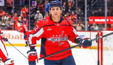 Martin Fehervary missed Capitals game against Hurricanes for the birth of his first child