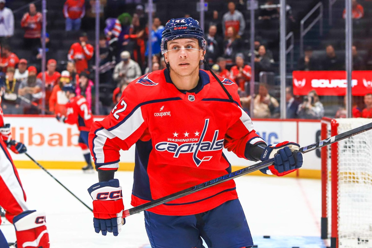 Martin Fehervary missed Capitals game against Hurricanes for the birth of his first child