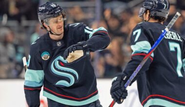 Jared McCann Seattle Kraken NHL