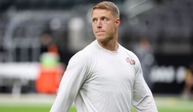 49ers' Christian McCaffrey wins 2025 Salute to Service award